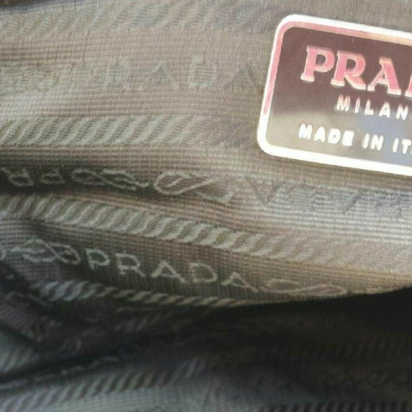 vintage Prada suede leather purse Matinee bowling Black navy green red purple - Picture 5 of 16